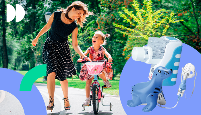 ¿Por qué debes contar con un dispositivo portátil para realizar nebulizaciones?