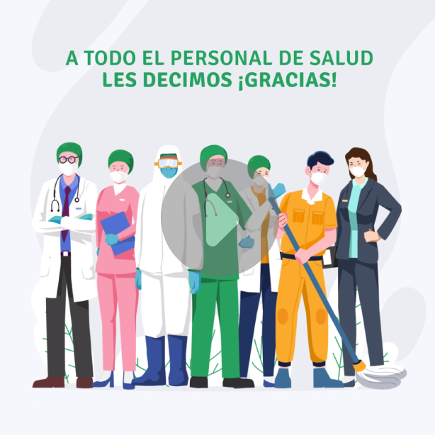 Gracias médicos